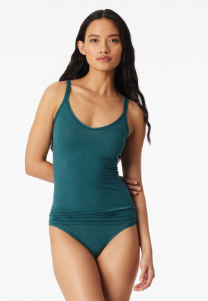 Spaghetti-Top grün - Personal Fit