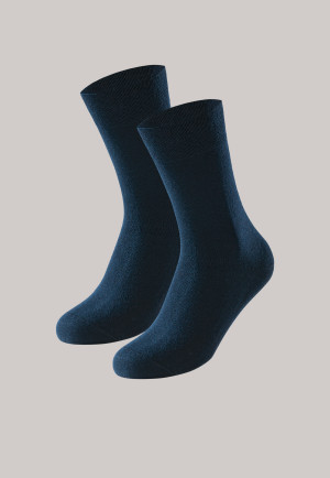 Confezione da 2 calzini da uomo stay fresh di colore blu scuro - Bluebird