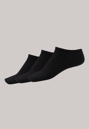 Confezione da 3 calze per sneakers di colore nero da donna stay fresh - Bluebird