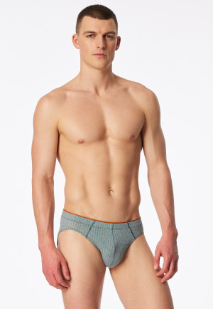 Slip supermini in fantasia verde - 95/5