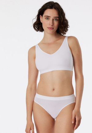 Slip Rio senza cuciture bianco - Classic Seamless