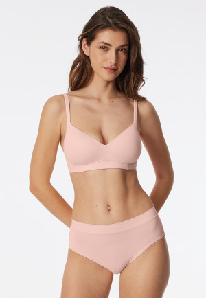 Soutien-gorge souple avec coque et bonnets coulissants pearl - Unique Micro