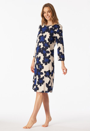 Camicia da notte con stampa floreale multicolore 4 - Comfort Nightwear