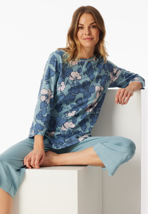 Pyjama 3/4 long minéral - Comfort Nightwear