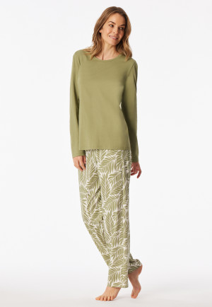 Schlafanzug lang linde - Comfort Essentials