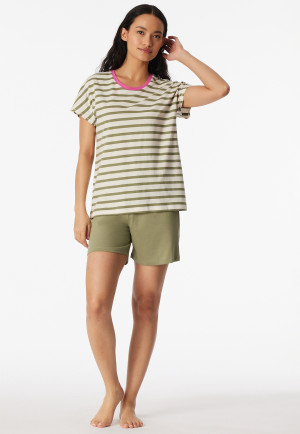 Pigiama corto riscaldato bianco - Casual Essentials