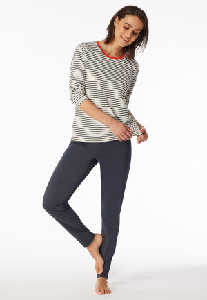 Pigiama lungo off-white - Casual Essentials