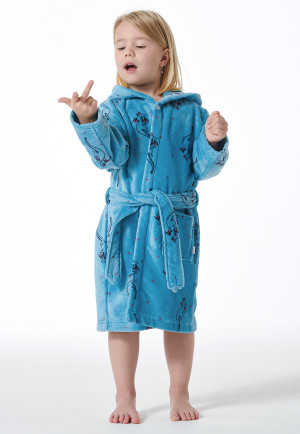 Peignoir velours imprimé dragon aquarium - Girls World