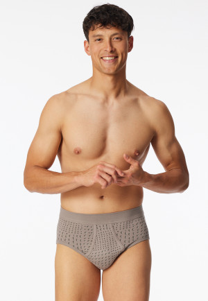 Slip sportivi con patta in argilla - Fine Interlock