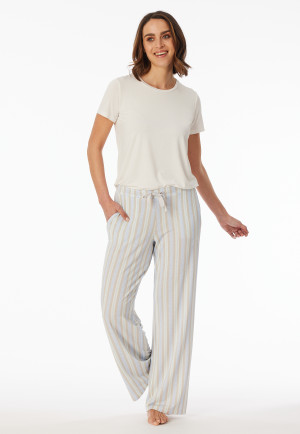 Pantaloni lunghi a strisce multicolore - Mix+ Relax
