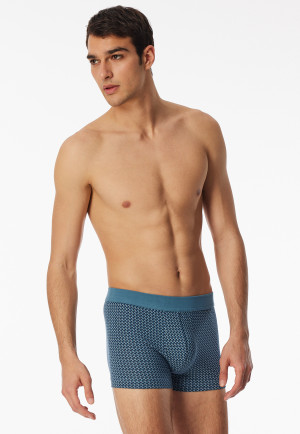 Shorts kariert atlantikblau - 95/5