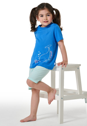 Pigiama corto aquarium balena - Girls World