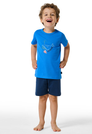 Schlafanzug kurz Fische aquarium - Boys World