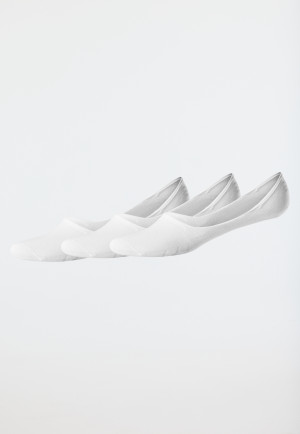 Inshoe-chaussettes pour homme lot de 3 blanc - Long Life Cool