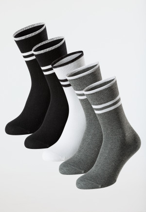 Lot de 5 chaussettes pour homme stay fresh multicolore - Bluebird