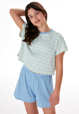 Pigiama corto con strisce di perle - Teens Nightwear