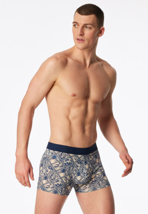 Short in fantasia blu atlantico - 95/5