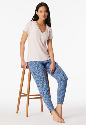 Maglietta a maniche corte con scollatura a V - Mix+ Relax