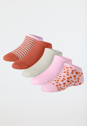 Women's socks sneakers 5-pack multi-colored - Fashion