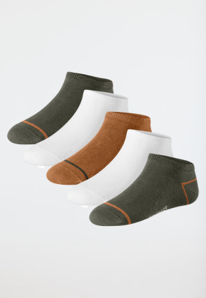 Chaussettes pour hommes Socquettes multicolores (lot de 5) - Fashion