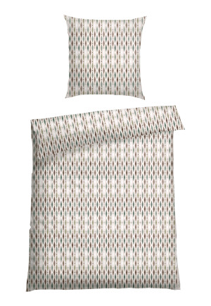 Bed linen 2-piece Renforcé mint patterned - SCHIESSER Home