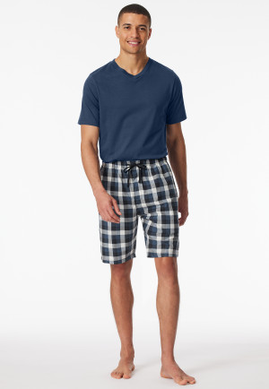 Bermuda kurz Webware multicolor kariert - Mix+Relax