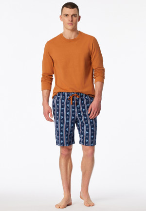 Bermuda palm trees admiral patterned - Mix+Relax