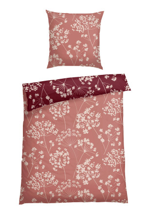Set di biancheria da letto Renforcé in duepezzi, fantasia rosa antico - SCHIESSER Home
