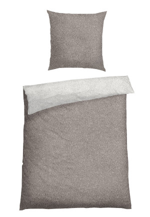 Parure de lit deux pièces Renforcé gris - SCHIESSER Home