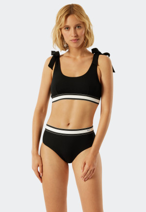 haut de bikini brassière bonnets amovibles bretelles variables noir - California Dream