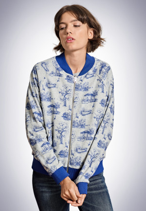 Blouson indigo - Revival Merle