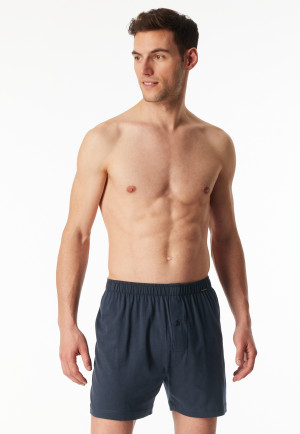 Boxer confezione da 2 in jersey blu notte - Boxershorts Multipacks