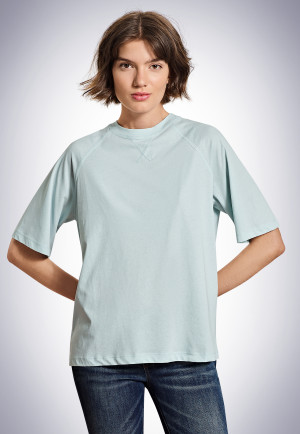 T-shirt boxy da donna color minerale - Revival Carla