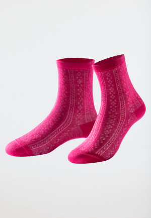 Women's socks lyocell fuchsia - selected! premium