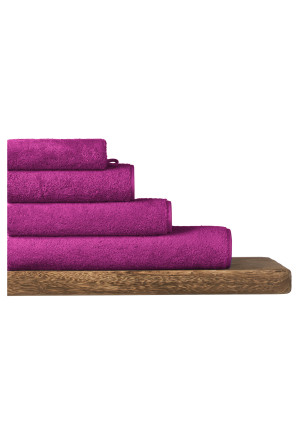 Bath towel Milano 70x140 fuchsia - SCHIESSER Home