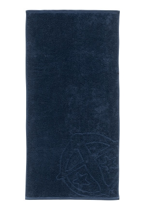 Serviette 50x100 bleu foncé - SCHIESSER 150 Years
