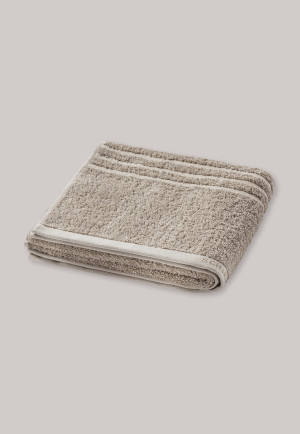 Porta asciugamani con superficie strutturata 50x100 beige - SCHIESSER Home