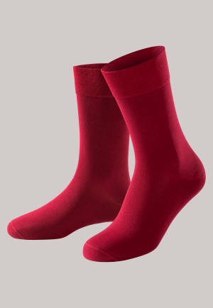 Men's socks mercerized cotton red - selected! premium