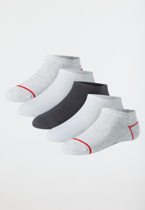 Herrensocken Sneaker 5er-Pack mehrfarbig - Bluebird