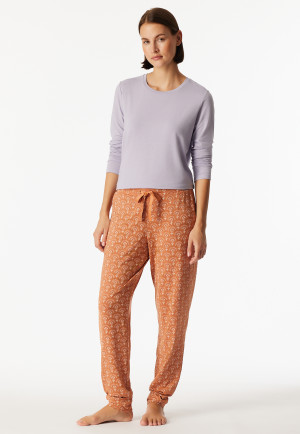 Pantalon long Poignet Ornement multicolore - Mix+Relax