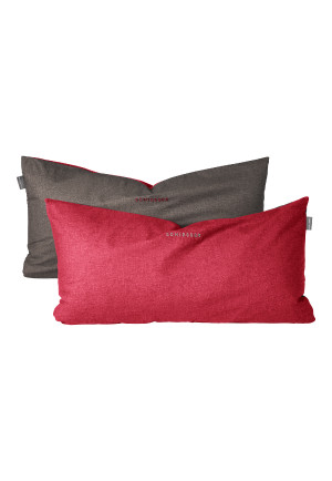 Lot de 2 taies d'oreiller Renforcé rouge - SCHIESSER Home