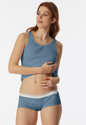 Shorty bleu atlantique - Revival Greta
