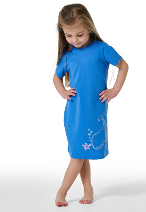 Camicia da notte a maniche corte whale aquarium - Girls World