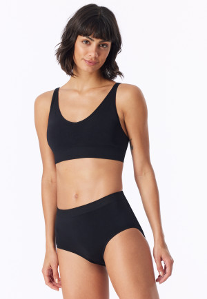 Retro-Slip seamless schwarz - Classic Seamless