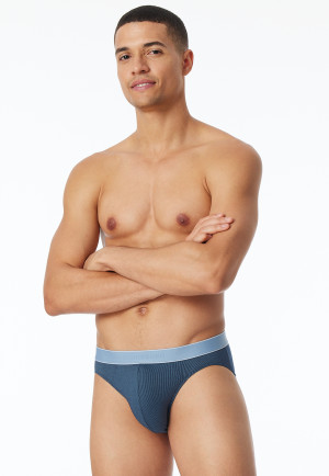 Rio-Slip Modal gestreift blaugrau - Duality Function