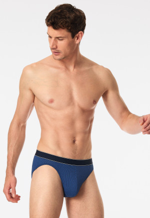 Slip rio rayures bleu foncé - Duality Function