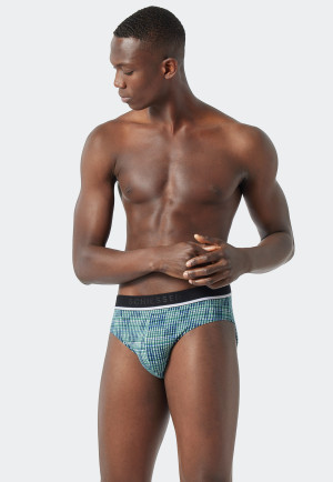 Rio briefs 3-pack organic cotton solid patterned multicolored - 95/5