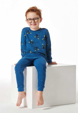 Pajamas long cuffs dragon blue - Boys World