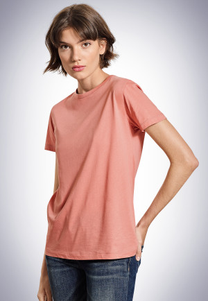 Short-sleeved shirt apricot - Revival Carla