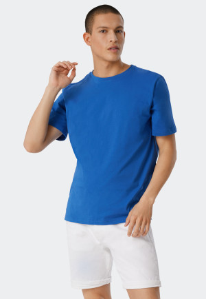 Shirt short-sleeved atlantic blue - Revival Hannes